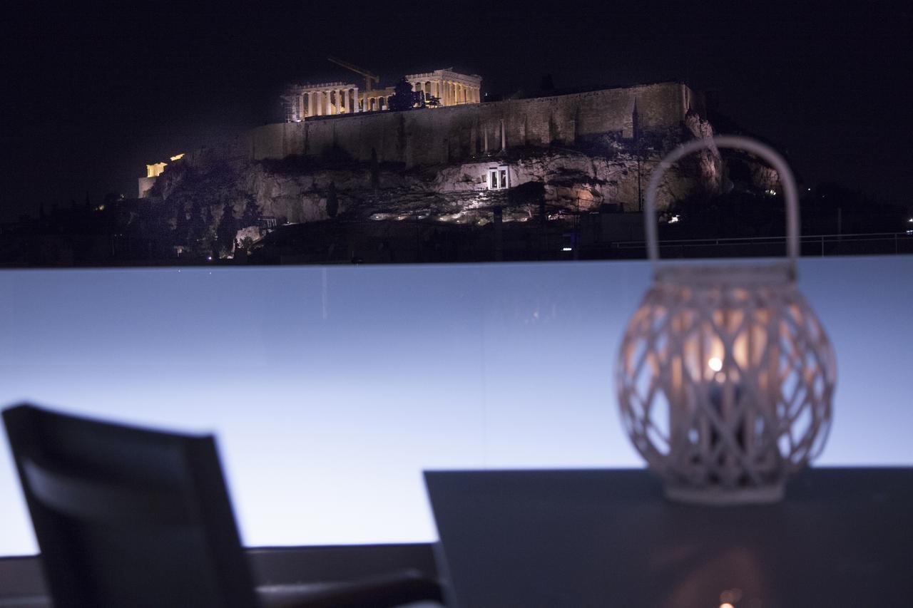 شقة Luxury Penthouse Touching The Acropolis By Ghh أثينا المظهر الخارجي الصورة