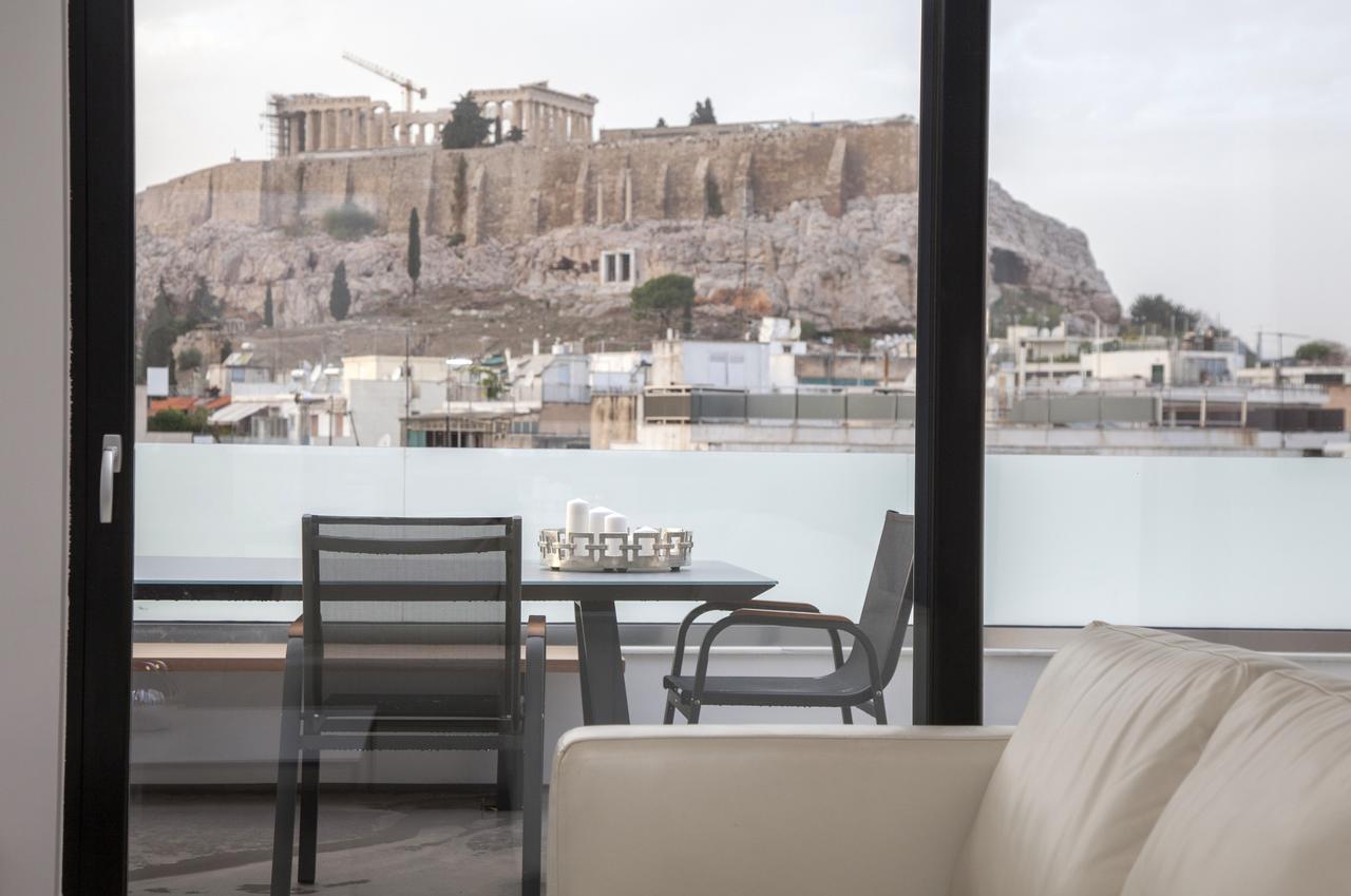 شقة Luxury Penthouse Touching The Acropolis By Ghh أثينا المظهر الخارجي الصورة