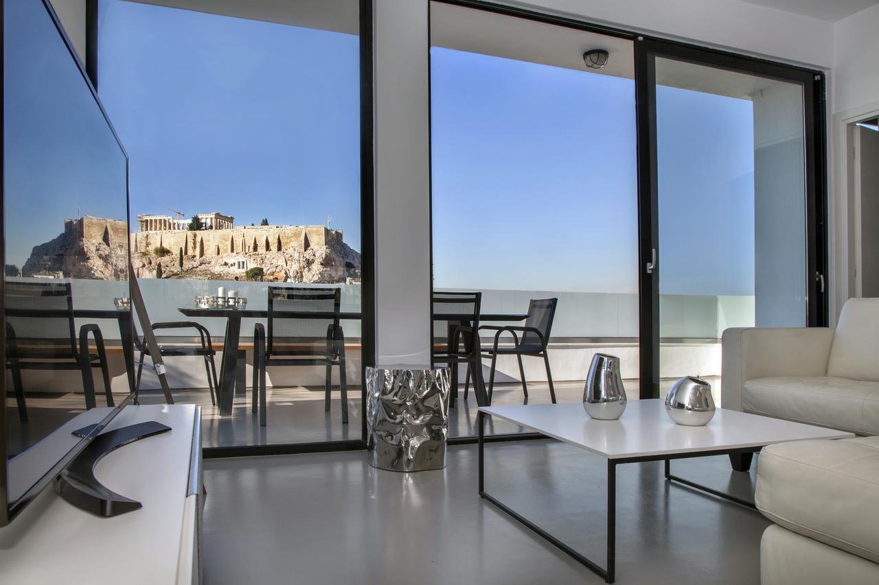 شقة Luxury Penthouse Touching The Acropolis By Ghh أثينا المظهر الخارجي الصورة