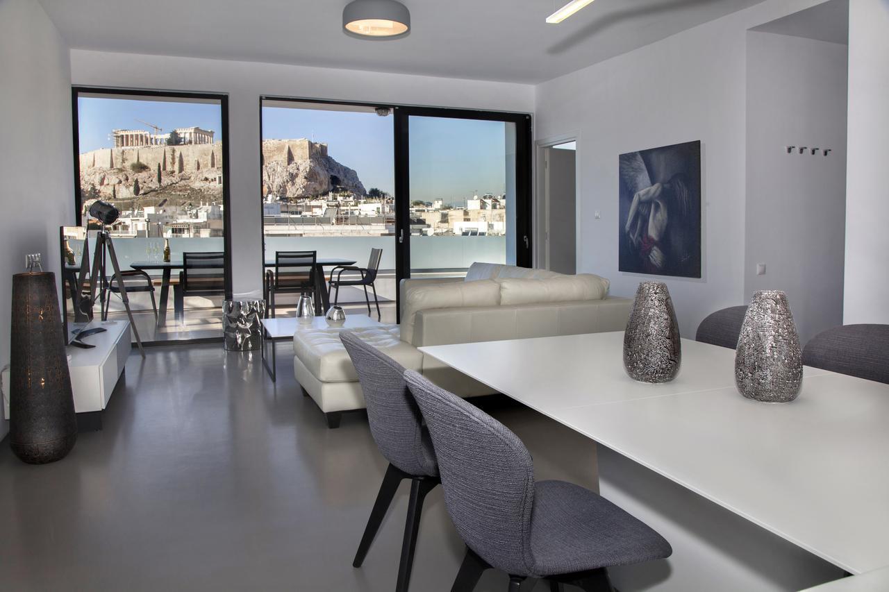 شقة Luxury Penthouse Touching The Acropolis By Ghh أثينا المظهر الخارجي الصورة