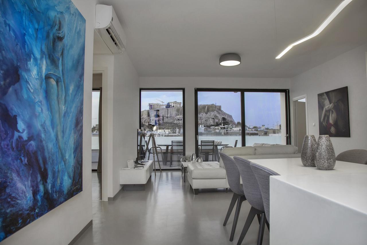 شقة Luxury Penthouse Touching The Acropolis By Ghh أثينا المظهر الخارجي الصورة