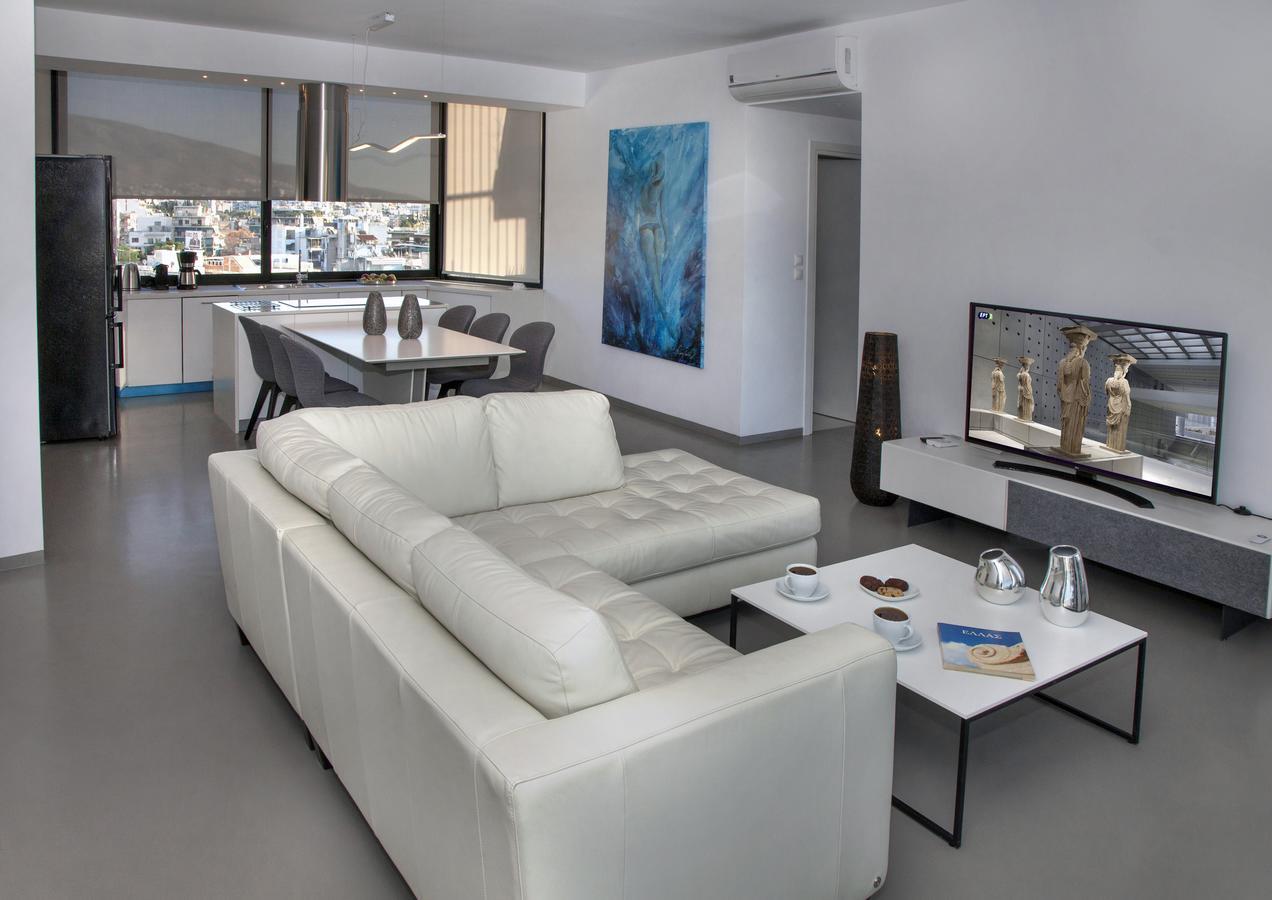 شقة Luxury Penthouse Touching The Acropolis By Ghh أثينا المظهر الخارجي الصورة