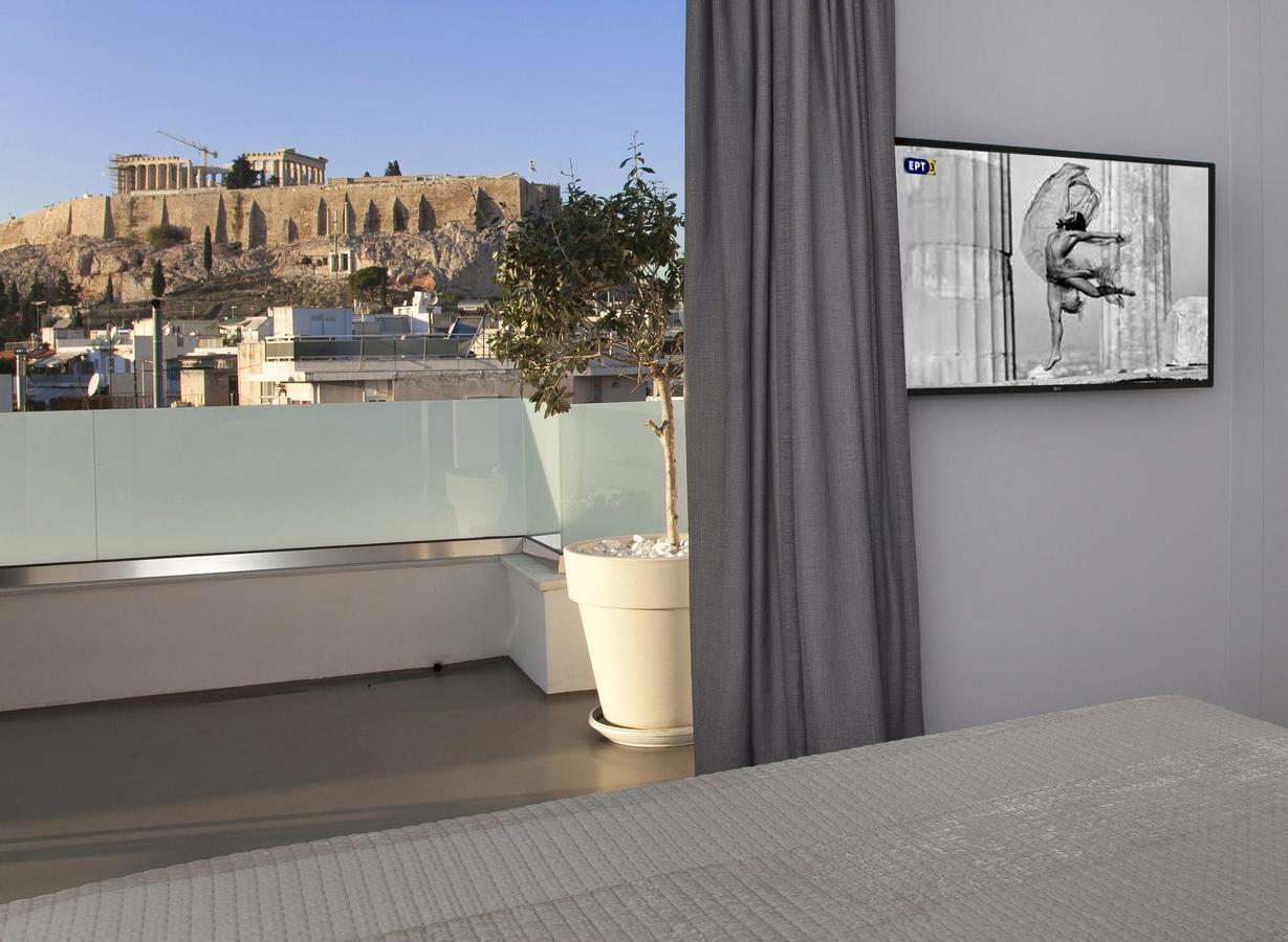 شقة Luxury Penthouse Touching The Acropolis By Ghh أثينا المظهر الخارجي الصورة
